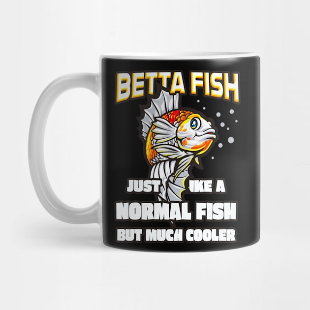 Funny Betta Fish Lover Aquarium Fishes by Foxxy Merch